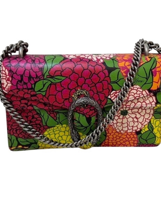 Gucci Handbags - This is a Gucci x Ken Scott floral print leather Dionysus shoulder bag. NWO COA